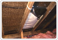 mould across a ceiling