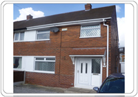 A semi-detached house in wakefield with mould and poor air quality
