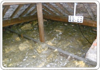 No source of fresh air in the loft